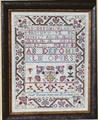 JANET BURNET  A Scottish Sampler  June 1830 - The Scarlet Letter