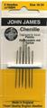 John James Needles - Chenille mixed 18/24 