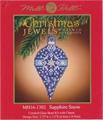 Sapphire Snow - Mill Hill Beaded Cross Stitch Kit - MH16-1302